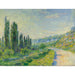 Reproduktion des Gemäldes La Route De Vétheuil - Claude Monet