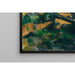 Reproduktion des Gemäldes La Route tournante à Montgeroult - Paul Cézanne