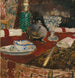 La Saucire et les ronds de serviette - Édouard Vuillard — Ansicht des Kunstwerks