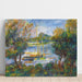 Reproduktion des Gemäldes Die Seine in Argenteuil - Pierre-Auguste Renoir