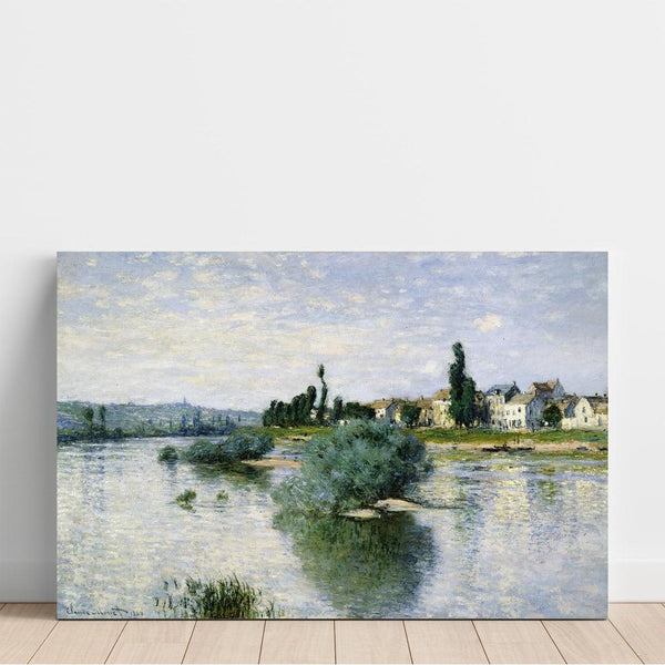 Reproduktion des Gemäldes Die Seine in Lavacourt - Claude Monet