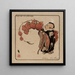 Die Astzweige Daruma - Helen Hyde — gerahmtes Bild an der Wand