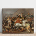 Reproduktion des Gemäldes La charge des Mamelouks - Francisco de Goya