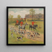 Die Jagd - Campbell Metzger Jacobson — gerahmtes Bild an der Wand