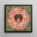 La cible - Campbell Metzger Jacobson — gerahmtes Bild an der Wand