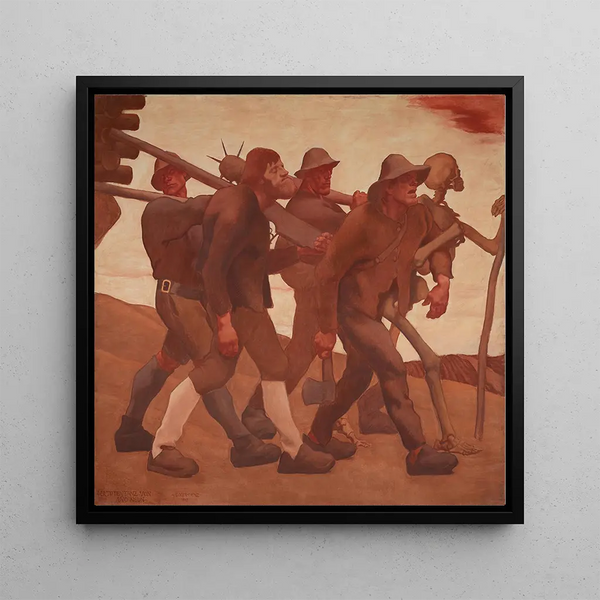 La danse macabre de l'an neuf - Albin Egger Lienz