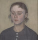 Das Gemälde Die Frau des Künstlers Ida Hammershøi geborene Ilsted - Vilhelm Hammershøi — Ansicht des Kunstwerks