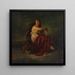 Die Kraft - Friedrich von Amerling — gerahmtes Bild an der Wand