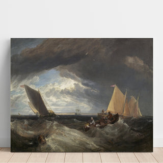 Reproduction La jonction de la Tamise et de la Medway - Joseph Mallord William Turner
