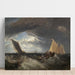 Reproduktion des Gemäldes Die Vereinigung von Themse und Medway - Joseph Mallord William Turner