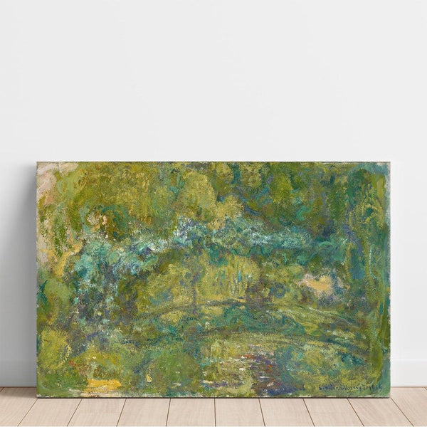 La passerelle de l'étang aux nénuphars - Claude Monet | Reproduction Tableau Décoration murale affiche copie