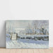 Reproduktion des Gemäldes Die Elster - Claude Monet