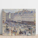 Reproduktion des Gemäldes Die Platz des Havre, Paris - Camille Pissarro