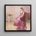 La robe d'État lilas de Madame von Birkenreuth - Karl Mediz — gerahmtes Bild an der Wand