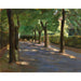 Reproduktion des Gemäldes Die Straße Colomier am Wannsee - Max Liebermann
