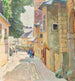 Die Straße Seipel in Mödling - Carl Moll — Ansicht des Kunstwerks