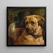 Die Kopfhund - Edwin Douglas — gerahmtes Bild an der Wand