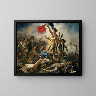 Die Freiheit führt das Volk - Eugène Delacroix