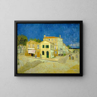 Das Gelbe Haus - Vincent Van Gogh | Kunstdruck Gemälde Wanddekoration Poster Kopie