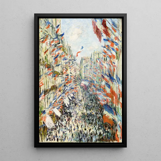 Montorgueil Street - Claude Monet
