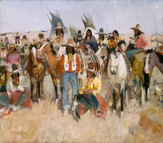 Fête des Jicarilla Apache - LaVerne Nelson Black — Ansicht des Kunstwerks