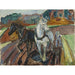 Reproduktion des Gemäldes Labourage d'automne - Edvard Munch