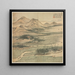 Lac Baoyang - Song Xu — gerahmtes Bild an der Wand