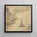Lac Bilang - Song Xu — gerahmtes Bild an der Wand