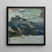 Lac Traun mit schlafender griechischer Frau - Richard Gerstl — gerahmtes Bild an der Wand