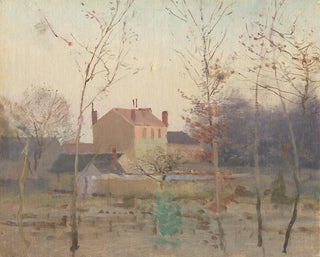 Ladislav Mednynszky - Autumn at the Edge of a City.webp
