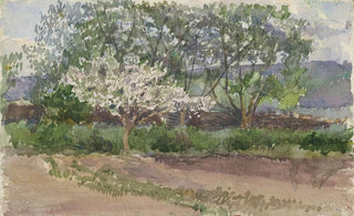 Ladislav Mednynszky - Blooming Tree.webp