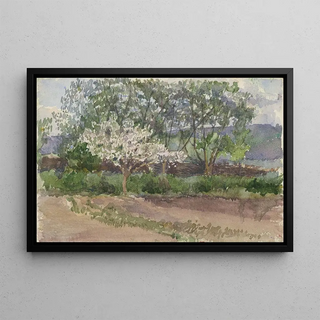 Ladislav Mednynszky - Blooming Tree.webp