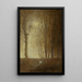 Bord de la forêt au clair de lune - Ladislav Mednyánszky — gerahmtes Bild an der Wand