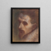 Kopf denkend - Ladislav Mednyánszky — gerahmtes Bild an der Wand