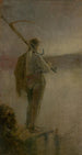 Faucheur près de la rivière - Ladislav Mednyánszky — Ansicht des Kunstwerks