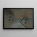 Winterstraße - Ladislav Mednyánszky — gerahmtes Bild an der Wand