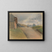Die Straße - Ladislav Mednyánszky — gerahmtes Bild an der Wand