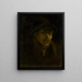 Clochard avec une pipe - Ladislav Mednyánszky — gerahmtes Bild an der Wand