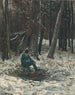 Bûcheron - Ladislav Mednyánszky — Ansicht des Kunstwerks