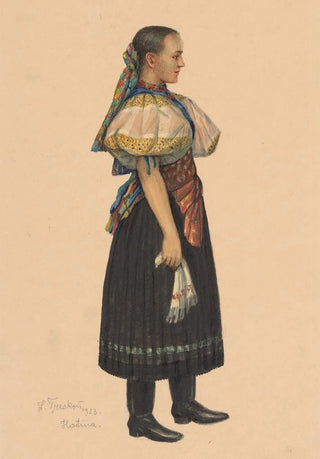 Ladislav Tresko - Study of a Woman from Habina.webp