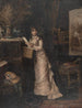 In dem Studio - Lajos Bruck — Ansicht des Kunstwerks