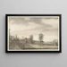 Garten des Eremiten in Nantes - Lambert Doomer — gerahmtes Bild an der Wand