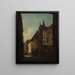 L'échauguette des Schomberg Hotels, Ecke der Straßen Bailleul und Jean Tison - Lambert Noll — gerahmtes Bild an der Wand