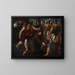 Le Portement de croix - Lambert van Noort — gerahmtes Bild an der Wand