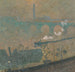 Laternen im Nebel beleuchtet - Emile Claus — Ansicht des Kunstwerks