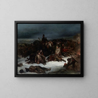 The Retreat of Napoleon's Army from Russia in 1812 by Ary Scheffer