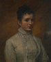 Portrait einer Dame - Lars Gustaf Sellstedt — Ansicht des Kunstwerks