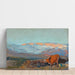 Reproduktion des Gemäldes Las Zorreras, Berge von Guadarrama - Joaquín Sorolla