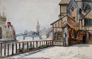 Laure Brouardel - Exposition de 1900 entre du Vieux Paris.webp