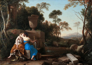 Laurent de la Hyre - The Kiss of Peace and Justice.webp